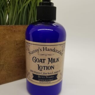 Butt Naked Unscented Goat Milk Lotion