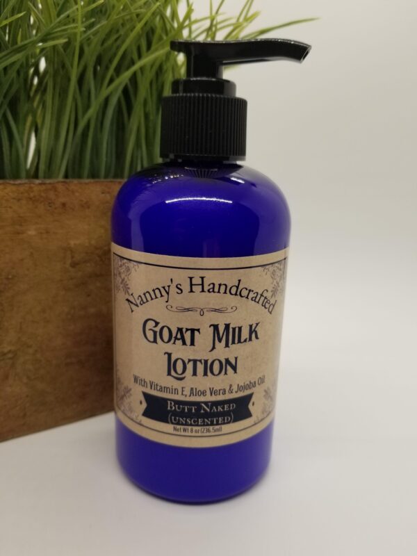 Butt Naked Unscented Goat Milk Lotion