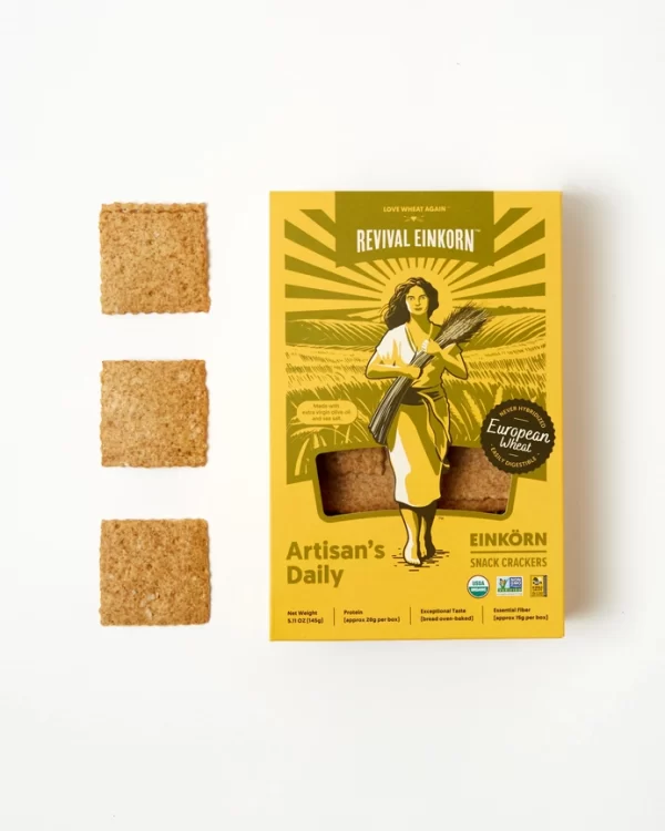 Revival Einkorn Artisan’s Daily Crackers - 5.11oz