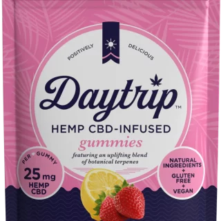 Daytrip CBD Gummies - Strawberry Lemonade - 2 Pc Bag