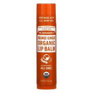 Dr. Bronners Lip Balm - Orange-Ginger