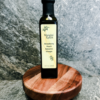 Mangini Ranch Strawberry Peach Balsamic Vinegar - 250mL
