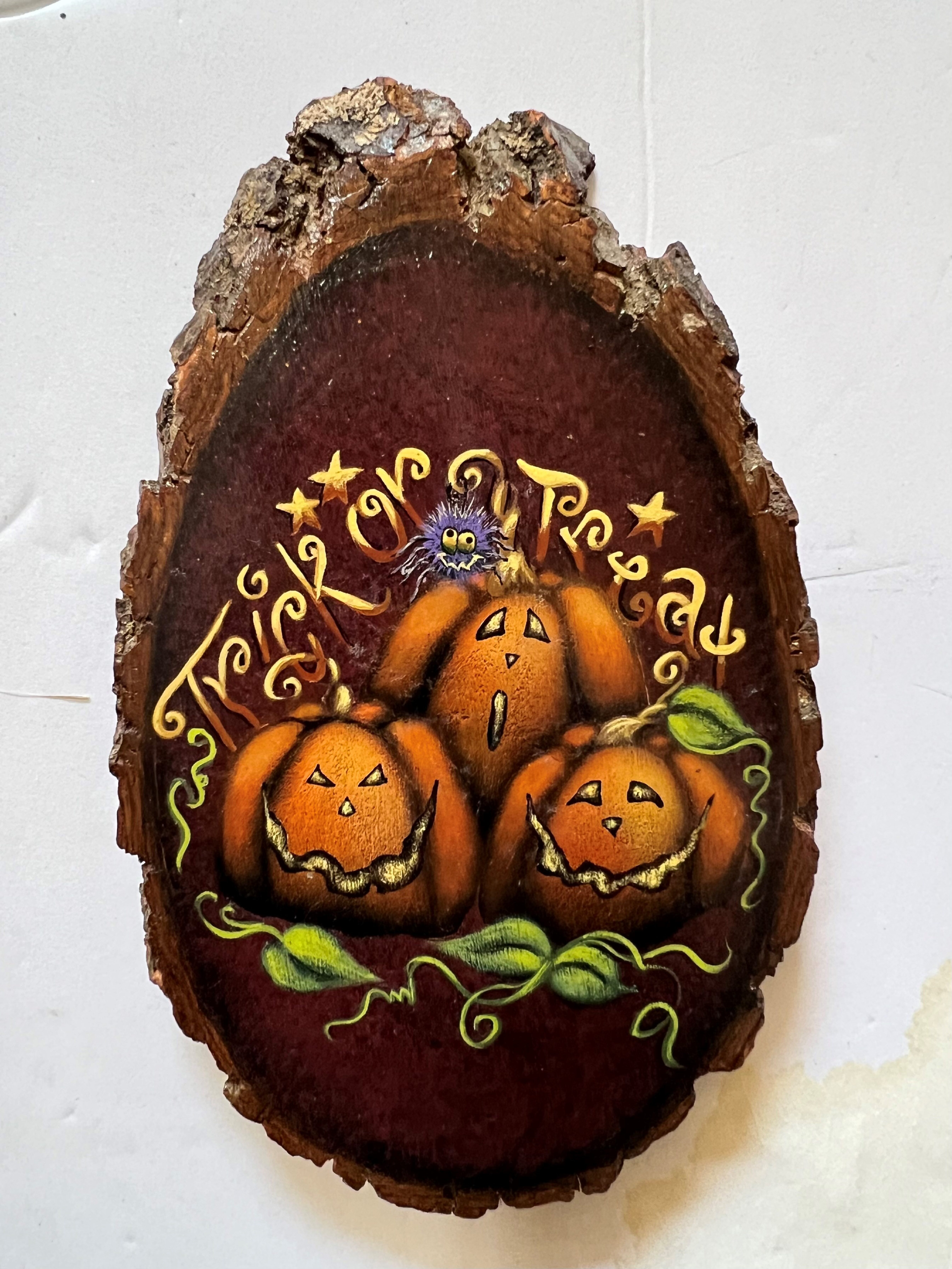 Trick or Treat Wood