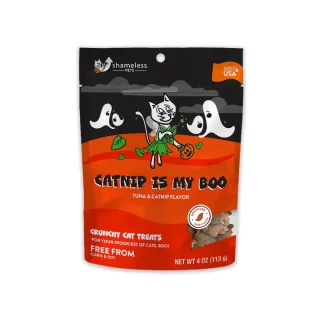 Shameless Pets Catnip Is My Boo Cat Treats - 4oz