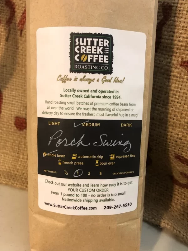 Porch Swing - Medium Roast - 1lb Ground