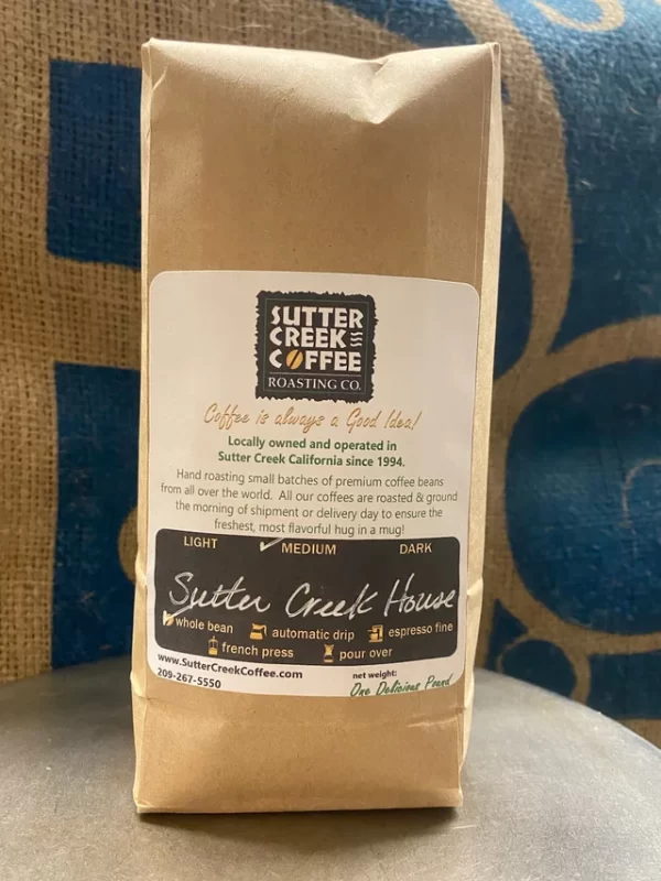 Sutter Creek House - Medium Roast - 1lb Whole Bean