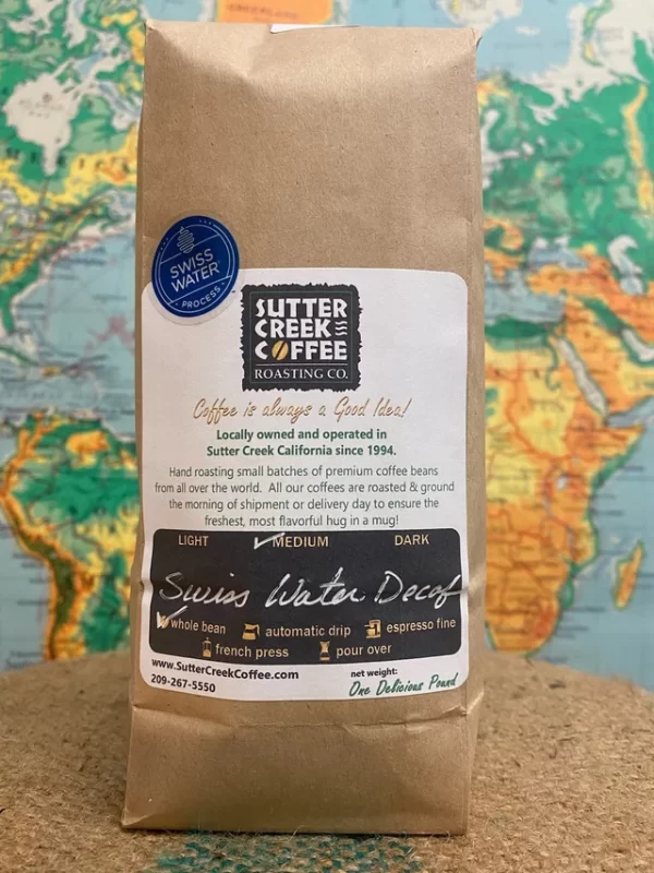 Swiss Water Decaf Brazil - Dark Roast - 1lb Whole Bean