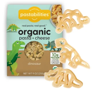 Pastabilities - Organic Dinosaur Pasta & Cheese - 9oz