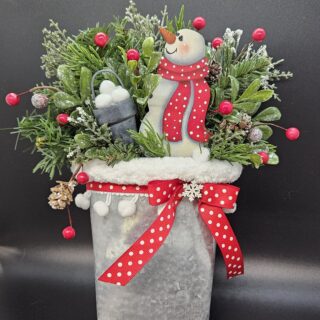 Snowman in Tin Pocket