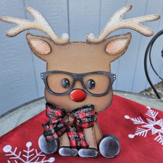 Reindeer with Glasses