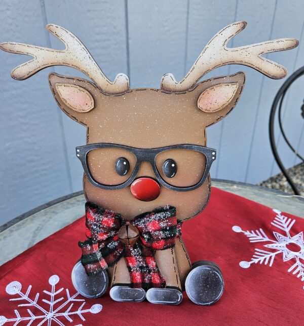 Reindeer with Glasses