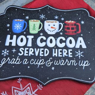 Hot Cocoa Sign