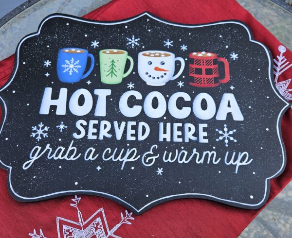 Hot Cocoa Sign