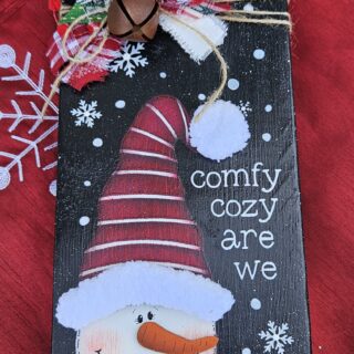 Comfy Cozy are We Red