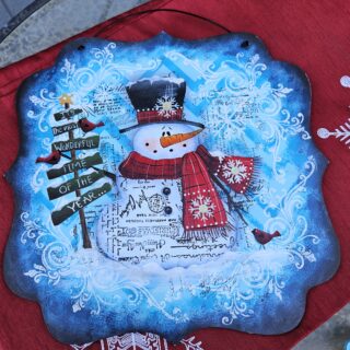 Lori's Snowman Wall Hanging