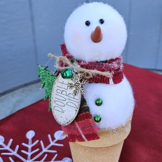 Double Dip Snowman Cone