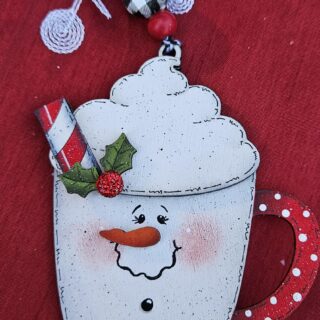 Snowman Mug Ornament