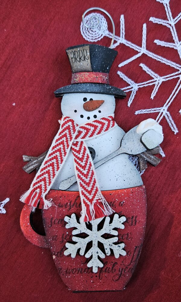 Brrr Snowman Ornament