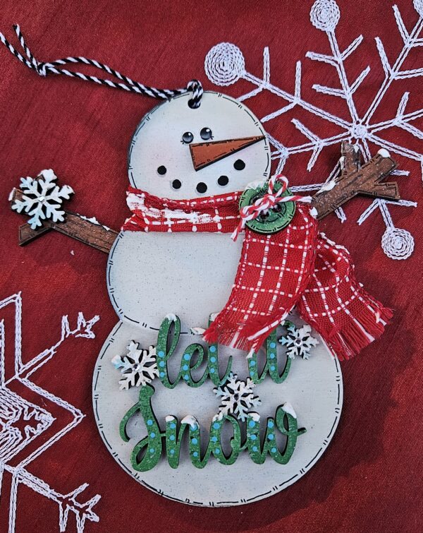 Let it Snow Ornament