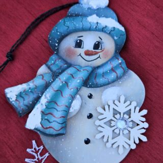 Elaine's Snowgirl Ornament