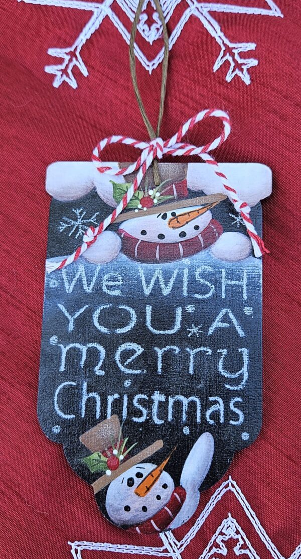 We Wish You Ornament