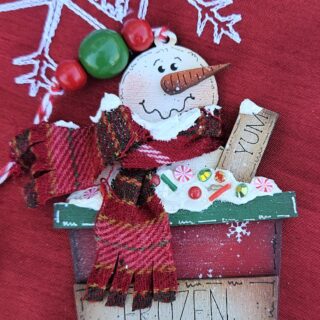Frozen Mocha Ornament