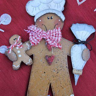 Ginger Cookie Baker Ornament