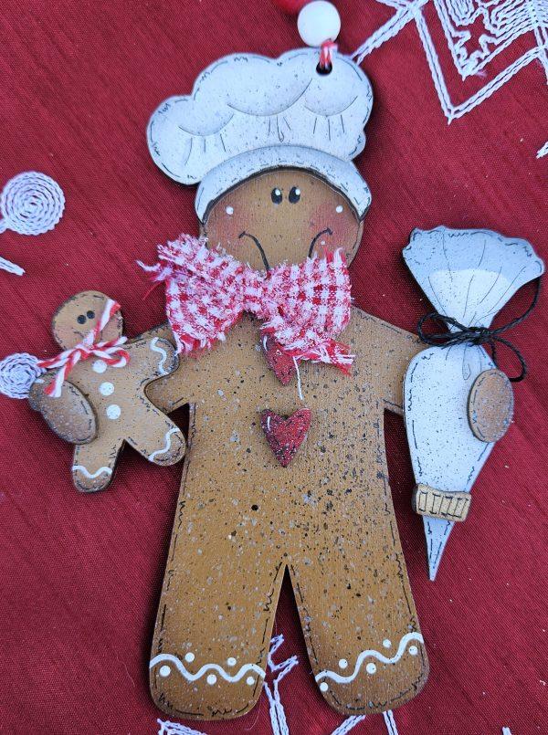 Ginger Cookie Baker Ornament
