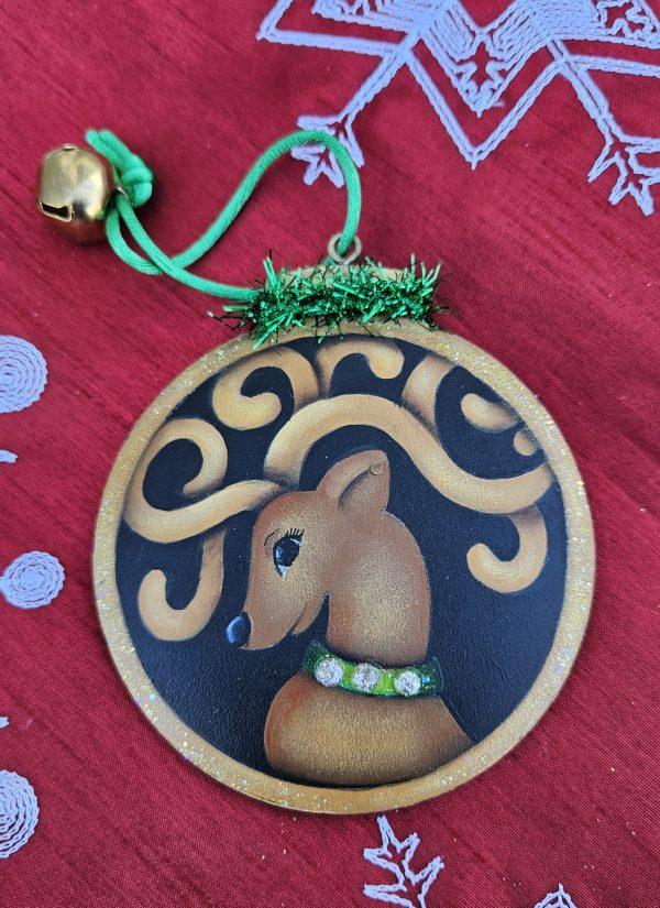 Fancy Reindeer Ornament
