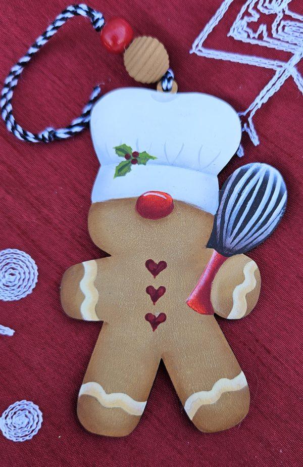 Ginger with Wisk Ornament
