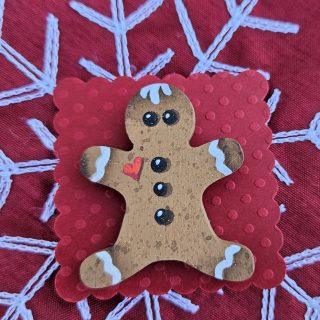 Gingerbread Man Pin