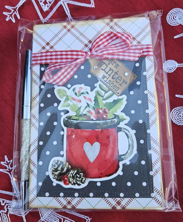 Christmas Note Pad and Pen Set