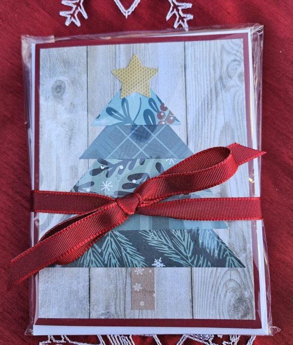 Christmas Tree Card Set