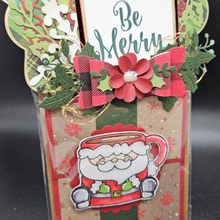 Be Merry Santa Gift Card Holders