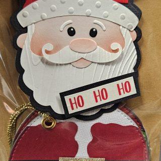 Santa, Elf, and Snowman Suit Gift Tags