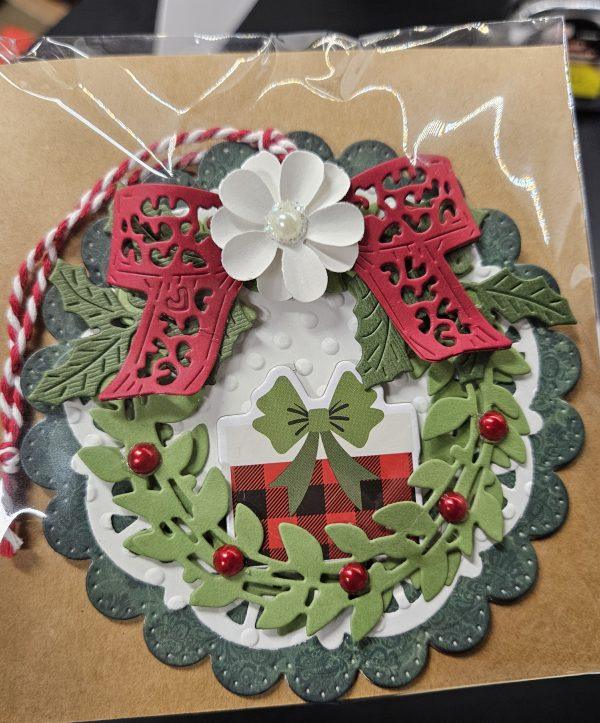 Christmas Wreath Gift Tags