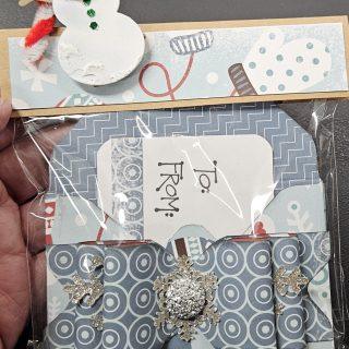 Snowy Gift Card Holders