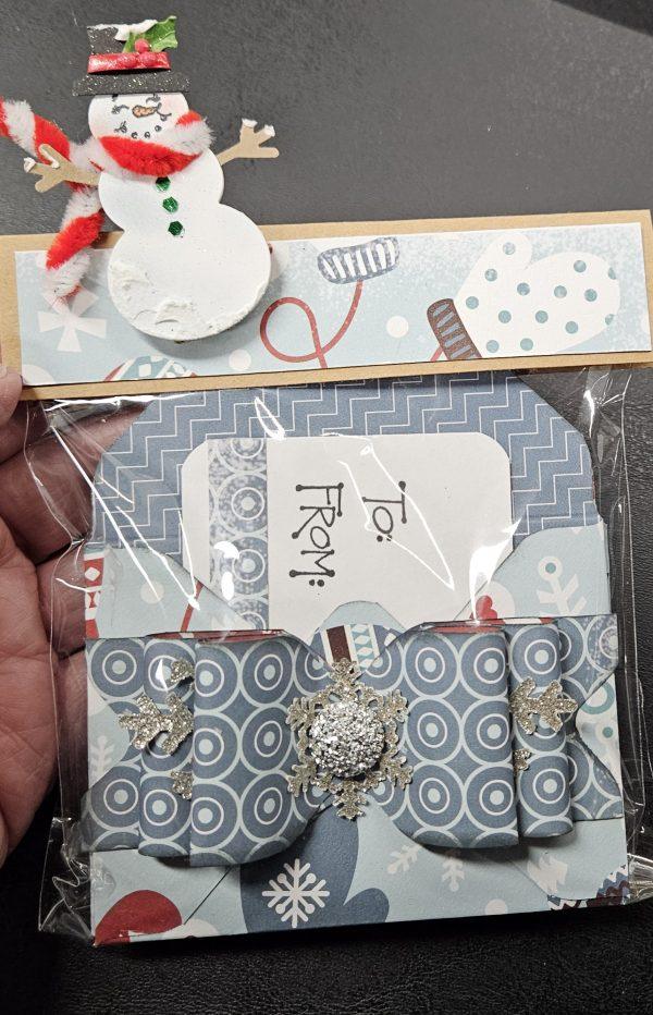 Snowy Gift Card Holders