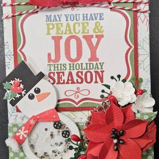 Peace and Joy Shelf Sitter