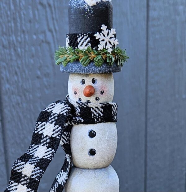 Snowman Handle Antique Potato Masher