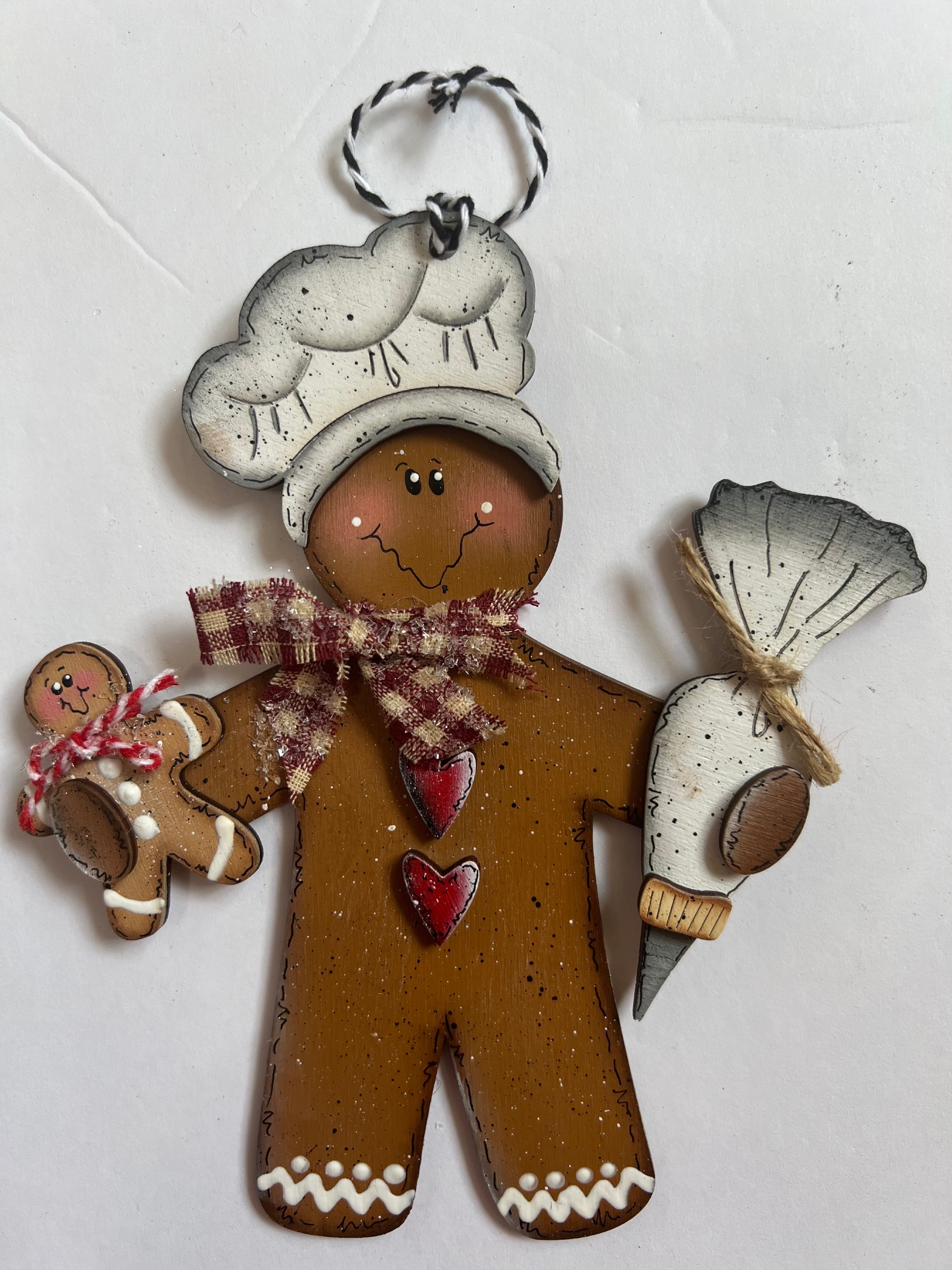 Gingerbread Baker Ornie