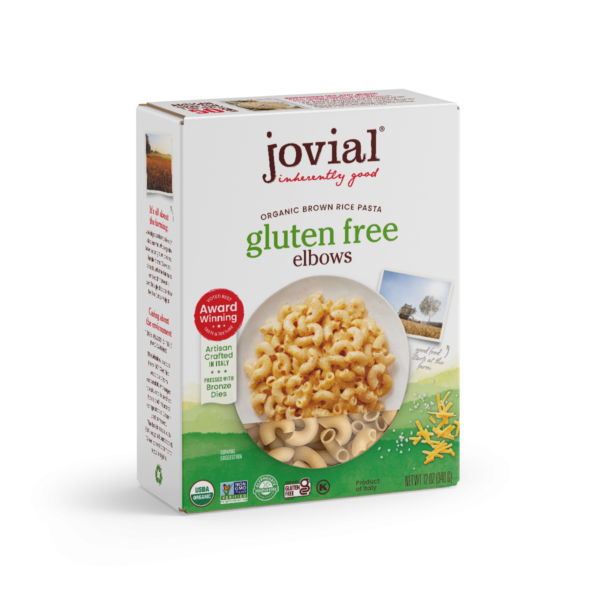 Jovial Pasta - Organic Gluten Free Brown Rice Elbows - 12oz