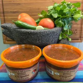 Salsas 4 All Seasons - Roasted Medium Chipotle Salsa 16oz