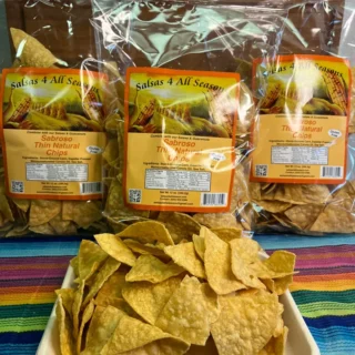 Salsas 4 All Seasons - Sabroso Thin Chips - 12oz