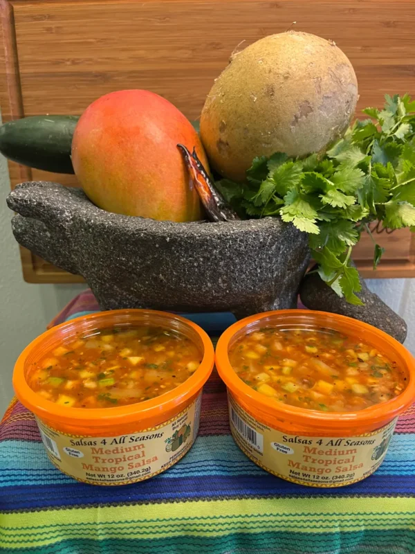 Salsas 4 All Seasons - Medium Tropical Mango - 12oz