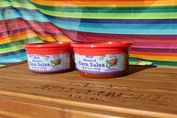 Salsas 4 All Seasons - Mild Roasted Corn Salsa - 12oz