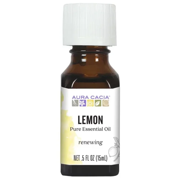 Aura Cacia - Lemon Essential Oil - 0.5oz