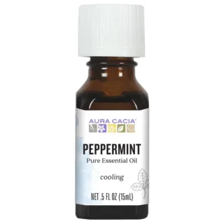 Aura Cacia - Peppermint Essential Oil - 0.5oz