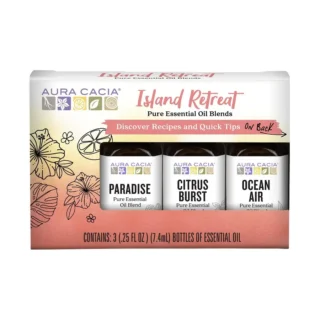 Aura Cacia - Island Retreat Essential Oil Kit