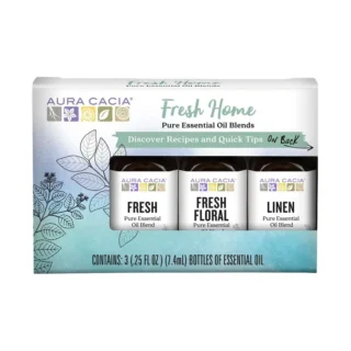Aura Cacia - Fresh Home Essential Oil Kit
